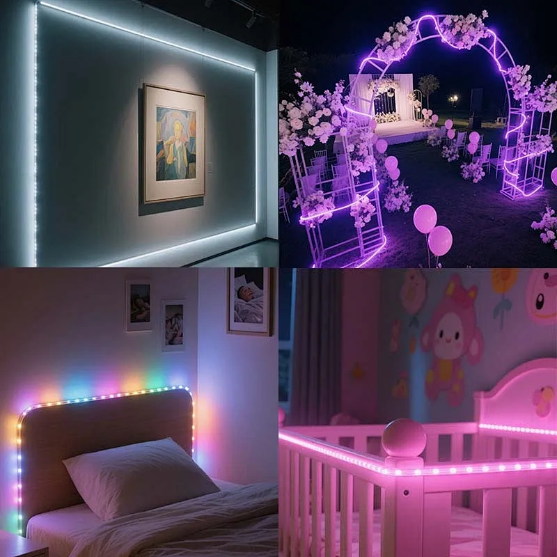 High-Brightness Smart RGB LED Strip Light
